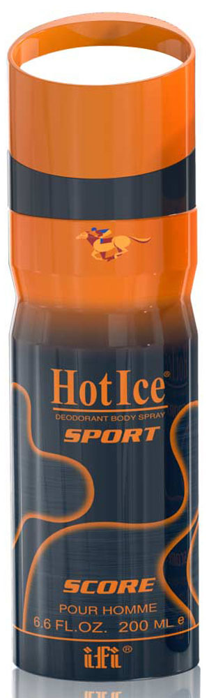 Hot Ice Sport Дезодорант Score M Deo Spr, 200 мл215980 Hot Ice Sport Дезодорант Score M Deo Spr, 200 мл215980Аромат для сильного духом мужчины, который всегда нацелен только на победу.Начальные ноты: огурец, дыня, мандаринСредние ноты: амбра, древесный аккорд База: пачули, замша