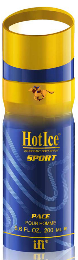 Hot Ice Sport Дезодорант Pace M Deo Spr, 200 мл215982 Hot Ice Sport Дезодорант Pace M Deo Spr, 200 мл215982Яркий фужерный аромат для динамичной жизни в мегаполисе.Начальные ноты: лаванда, кориандр, мятаСредние ноты: цветочный аккордБаза: древесный аккорд