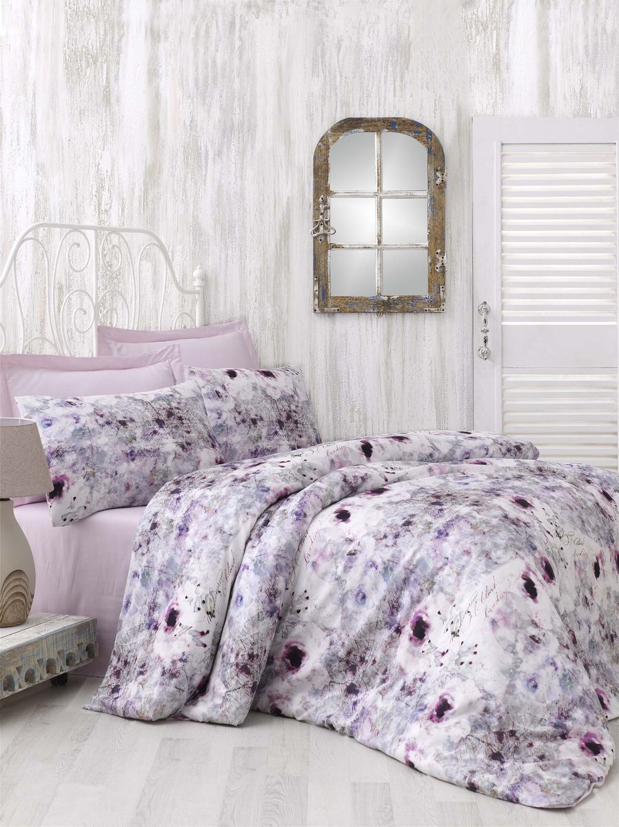 Комплект белья Issimo Home Nasrin, евро, наволочки 50x70. 0000000543400000005434 Комплект белья Issimo Home Nasrin, евро, наволочки 50x70. 0000000543400000005434Постельное белье Issimo Home это образец качества. Ровные швы, качественный хлопок, четкие рисунки на тканях, которые не полиняют и не потеряют яркости долгое время. Все наволочки у комплектов имеют клапан без пуговиц и молнии. Все пододеяльники с молниями на нижнем конце.Комплекты упакованы в картонные подарочные коробки.