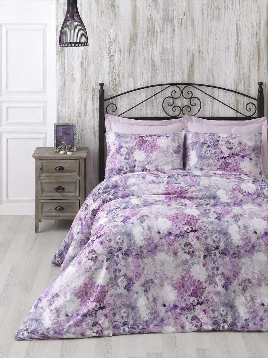 Комплект белья Issimo Home Grace, евро, наволочки 50x70, цвет: розовый. 0000000543600000005436 Комплект белья Issimo Home Grace, евро, наволочки 50x70, цвет: розовый. 0000000543600000005436Постельное белье Issimo Home это образец качества. Ровные швы, качественный хлопок, четкие рисунки на тканях, которые не полиняют и не потеряют яркости долгое время. Все наволочки у комплектов имеют клапан без пуговиц и молнии. Все пододеяльники с молниями на нижнем конце.Комплекты упакованы в картонные подарочные коробки.