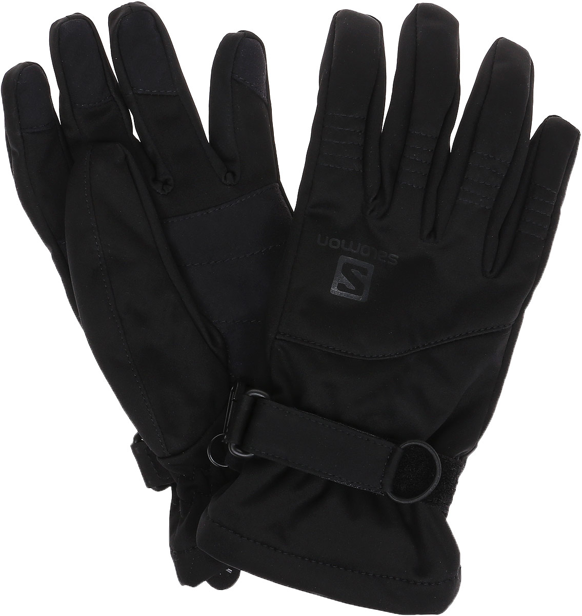 Перчатки Salomon Gloves Hybrid U, цвет: черный. L37564900. Размер XL (9,5)L37564900 Перчатки Salomon Gloves Hybrid U, цвет: черный. L37564900. Размер XL (9,5)L37564900Gloves Hybrid — сильно утепленные перчатки для туристических походов, занятий спортом с умеренной нагрузкой, а также для повседневной носки зимой.