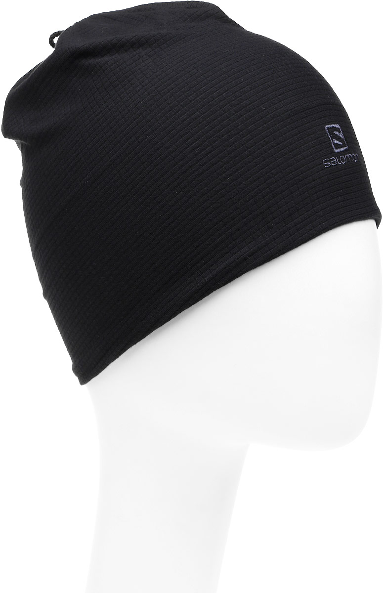 Шапка Salomon RS Warm Beanie, цвет: черный. L39492500. Размер универсальныйL39492500 Шапка Salomon RS Warm Beanie, цвет: черный. L39492500. Размер универсальныйL39492500Новый материал AdvancedSkin Warm содержит 50% мериносовой шерсти, так что шапка RS WARM BEANIE действительно согревает. Обновленный покрой обеспечивает комфорт во время тренировки или гонки.