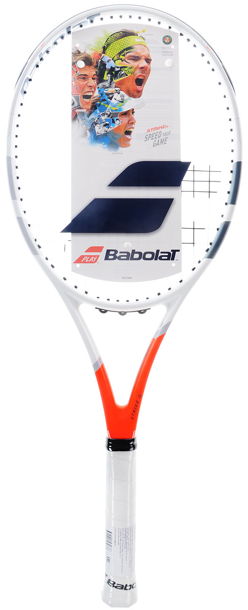 Ракетка теннисная Babolat Strike Gamer, с натяжкой. Размер 2102287 Ракетка теннисная Babolat Strike Gamer, с натяжкой. Размер 2102287Теннисная ракетка Babolat Strike Gamer, изготовленная из графита, имеет гибридный обод и предлагает точность и скорость. Габариты модели делают её идеальной ракеткой для игроков среднего уровня и игроков соревновательного уровня, которые ищут скорости и маневренности. Как и все ракетки в линейке Gamer, Strike Gamer имеет систему Woofer для повышения комфорта и ощущения.Вес: 270 г.Размер головы: 660 см 2Баланс: 330 ммДлина: 685 мм.Жесткость обода: 70 ra.