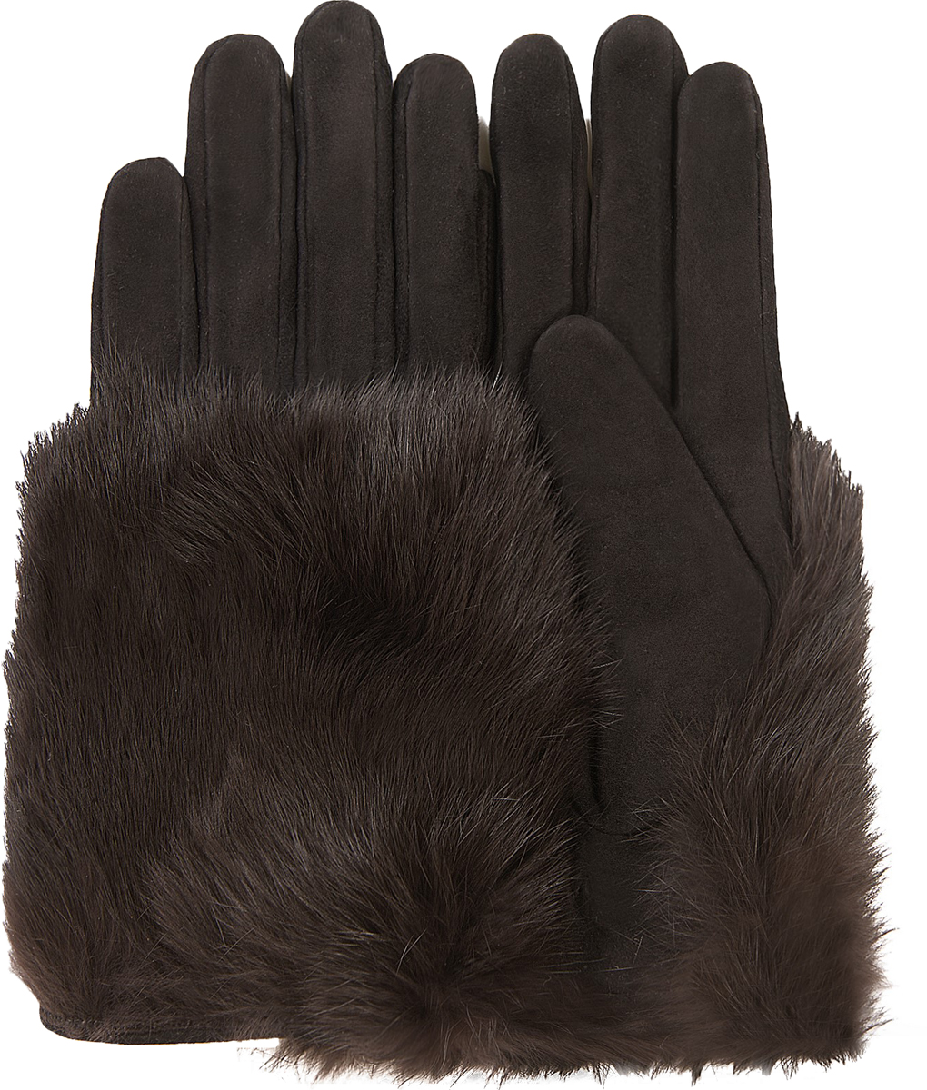 Перчатки женские Dali Exclusive, цвет: черный. S11_EPURE/NOIR. Размер 6,5