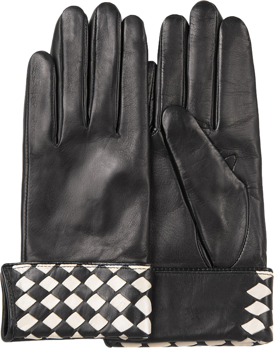 Перчатки женские Dali Exclusive, цвет: черный. DOMINO/BL//11. Размер 7