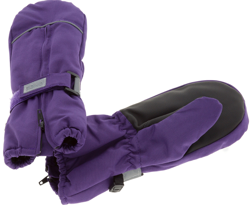Варежки для девочки Reike, цвет: фиолетовый. RW18_bs purple. Размер 3RW18_bs purple Варежки для девочки Reike, цвет: фиолетовый. RW18_bs purple. Размер 3RW18_bs purpleВарежки Reike выполнены из ветрозащитной, водонепроницаемой и дышащей мембранной ткани на флисовой подкладке. Запястья дополнены резинкой, регулируемой липучкой и молнией для облегчения надевания. Ладони дополнительно усилены. Тыльная сторона варежек оформлена светоотражающими деталями.