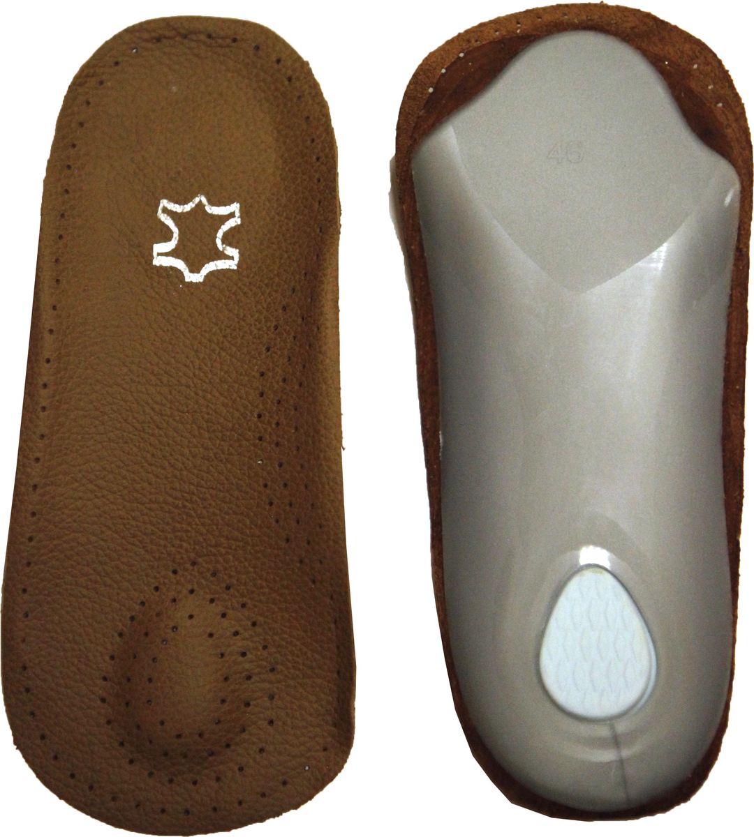 Полустельки для обуви Практика Здоровья, цвет: коричневый. ПСТК1. Размер 37/38