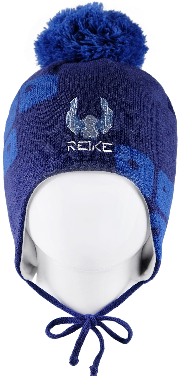 Шапка для мальчика Reike Галактика, цвет: темно-синий. RKN1718-1_GLX navy. Размер 54RKN1718-1_GLX navy Шапка для мальчика Reike Галактика, цвет: темно-синий. RKN1718-1_GLX navy. Размер 54RKN1718-1_GLX navyШапка на завязках Reike Галактика изготовлена из высококачественного материала на основе шерсти и акрила. Модель с хлопковой подкладкой дополнительно утеплена на ушках. Шапочка с объемным помпоном на макушке украшена вышивкой в виде космолета и логотипа Reike.Уважаемые клиенты!Размер, доступный для заказа, является обхватом головы.
