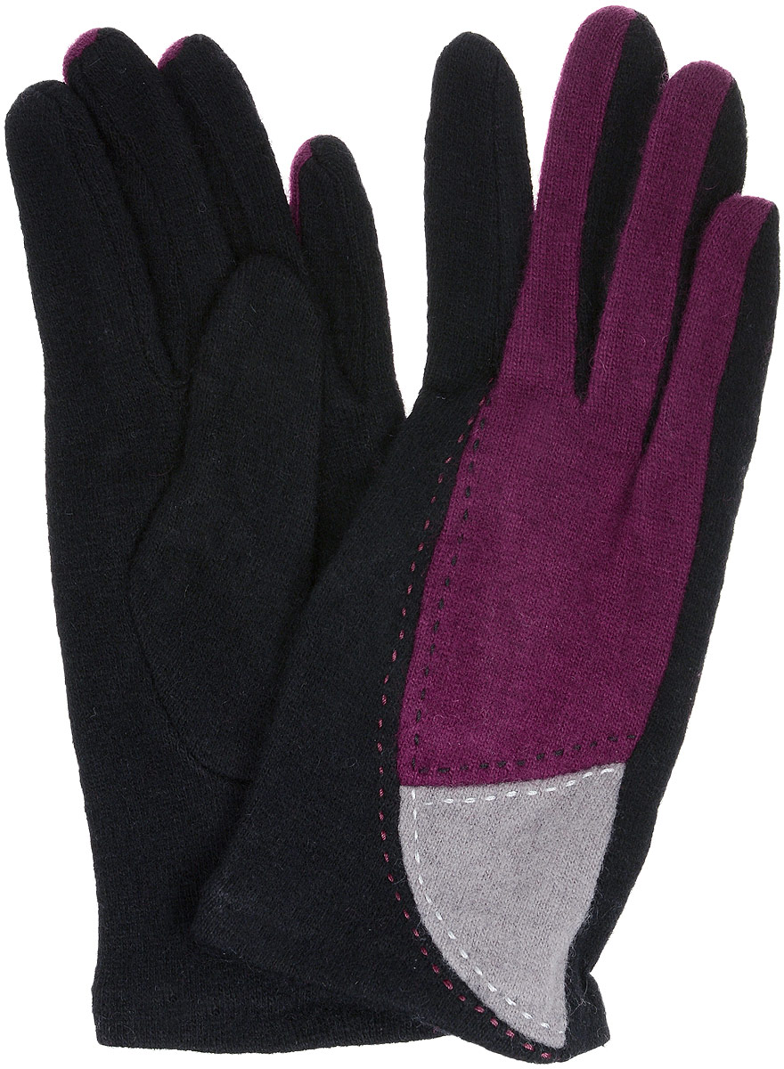 Перчатки женские Labbra, цвет: черный. LB-PH-45. Размер S