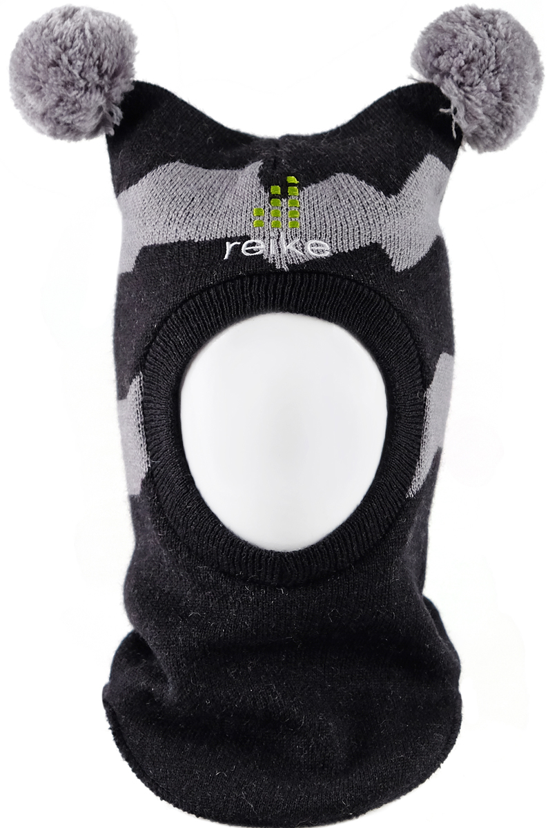 Шапка-шлем для мальчика Reike Горы, цвет: черный. RKN1718-2_MNT black. Размер 54RKN1718-2_MNT black Шапка-шлем для мальчика Reike Горы, цвет: черный. RKN1718-2_MNT black. Размер 54RKN1718-2_MNT blackШапка-шлем Reike Горы изготовлена из высококачественного материала на основе шерсти и акрила. Модель с хлопковой подкладкой дополнительно утеплена на ушках. Шлем с двумя помпонами декорирован вышивкой в стиле коллекции и логотипом Reike.Шапка-шлем идеальна для ношения в зимние холода, так как надежно защищает шею и уши ребенка от холодного ветра. Уважаемые клиенты!Размер, доступный для заказа, является обхватом головы.