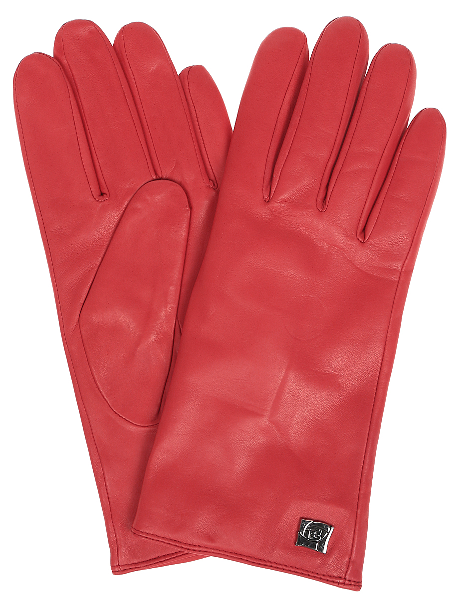 Перчатки женские Eleganzza, цвет: красный. IS990. Размер 7,5