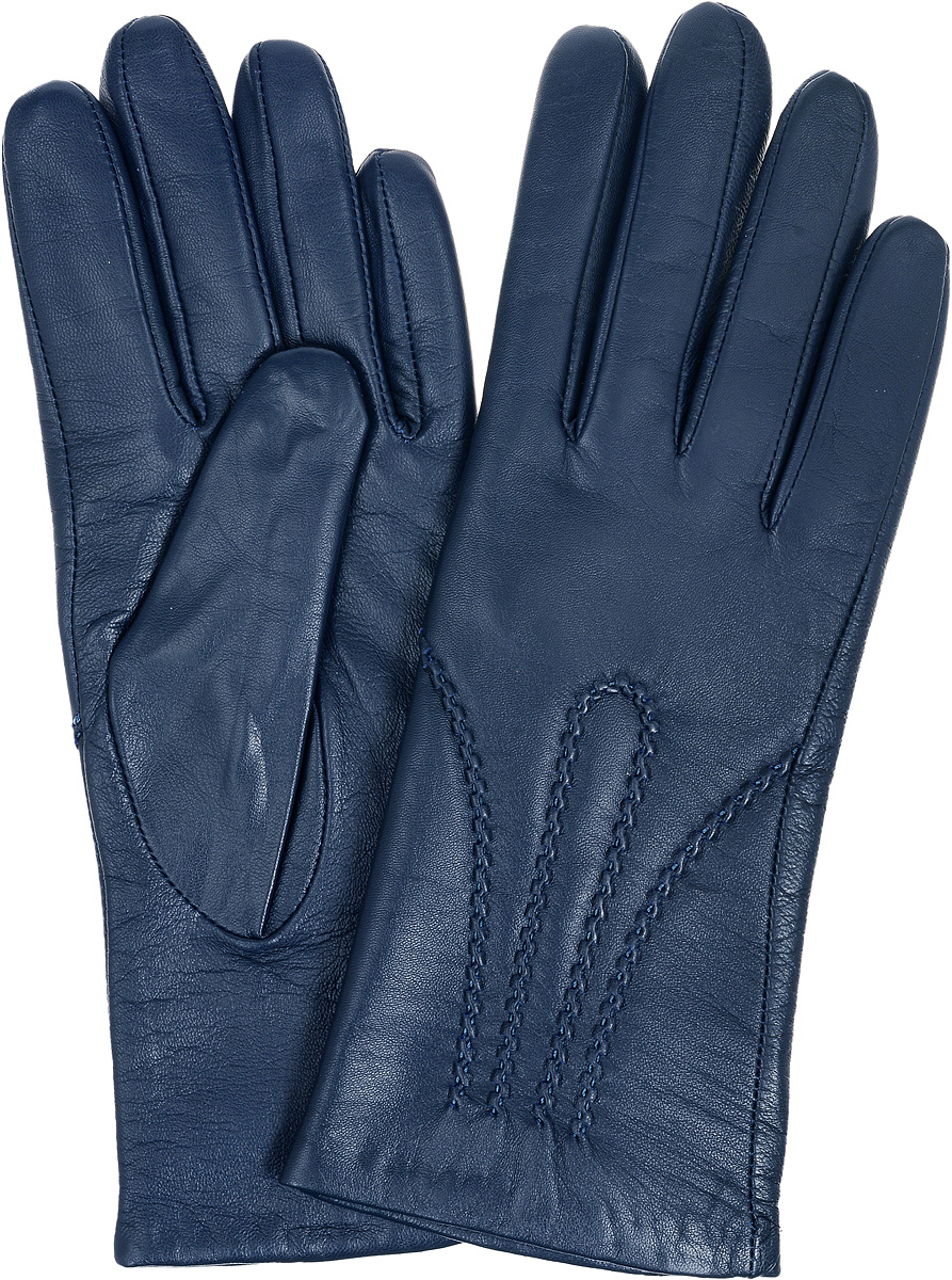 Перчатки женские Eleganzza, цвет: темно-синий. IS951. Размер 7,5