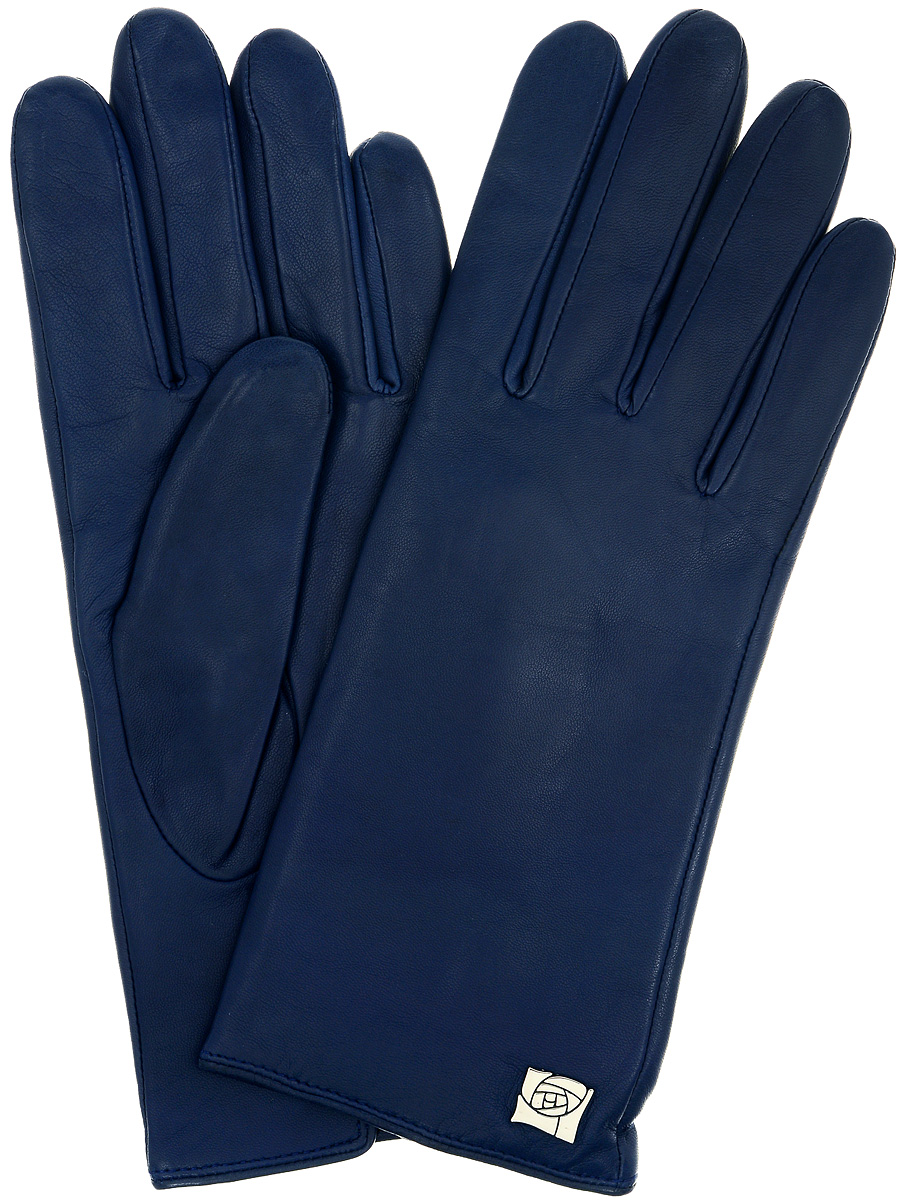 Перчатки женские Eleganzza, цвет: синий. IS990. Размер 7