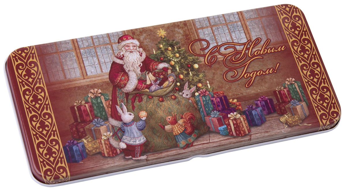 Коробочка для денег подарочная Magic Time Мешок с подарками. 7634076340 Коробочка для денег подарочная Magic Time Мешок с подарками. 7634076340Коробочка для денег Magic Time, выполненная из черного окрашенного металла. Крышка оформлена декоративным рисунком.Окружите близких людей вниманием и заботой, вручив презент в нарядном, праздничном оформлении.