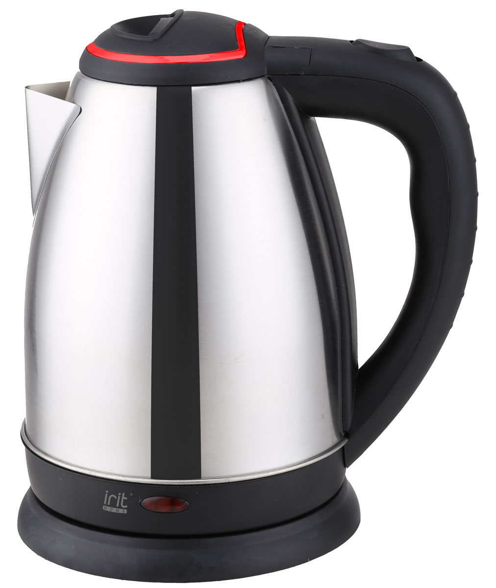 Irit IR-1338, Red электрический чайникIR-1338_red Irit IR-1338, Red электрический чайникIR-1338_redЧайник электрический. Мощность 1500 Вт, 1,8л. Дисковый нагревательный элемент, корпус из нержавеющей стали, возможность поворота чайника на подставке 360°, автоотключение при вскипании, защита от работы без воды, световой индикатор работы. Цвет красный