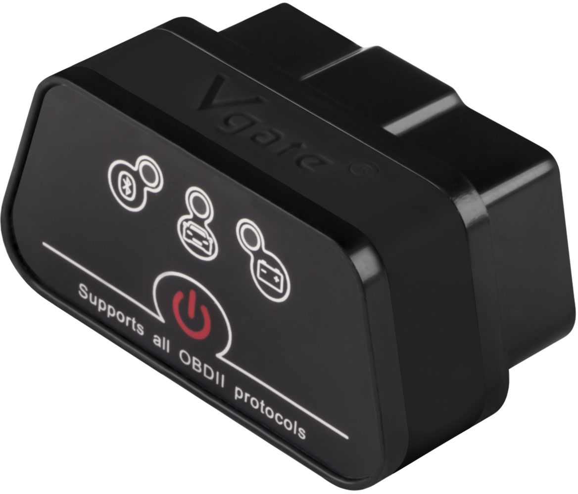 Адаптер Emitron ELM327 Vgate iCar Bluetooth. 00170017 Адаптер Emitron ELM327 Vgate iCar Bluetooth. 00170017Функциональные возможности:Считывание текущих параметров работы системы управления; Получение сохраненных значений текущих параметров работы системы управления автомобилем на момент возникновение кодов неисправностей (Mode 2 Freeze Frame);Очистка диагностической памяти (Mode 4 Reset DTCs and Freeze Frame data);Запрос информации о диагностируемом автомобиле (Mode 9 Request vehicle information). ОСОБЕННОСТИ Vgate® iCar Bluetooth:Включение / отключение кнопкой питания. Режим энергосбережения (автоматически переходит через 30 минут после выключения двигателя автомобиля).Светодиодная индикация: соединения адаптера с мобильным устройством; получения данных от ЭБУ; питания адаптера. Технические характеристики: Рабочее напряжение: DC 9 ~ 16V Потребляемый ток:• ISO15765-4 (CAN-шина): Audi, Opel, VW, Ford, Jaguar, Renault, Peugeot, Chrysler, Porsche, Volvo, Saab, Mazda, Mitsubishi • ISO 14230-4 (KWP2000): Daewoo, Hyundai, KIA • ISO 9141-2: Honda, Infinity, Lexus, Nissan, Toyota, Audi, BMW, Mercedes, Porsche• SAE J1850 VPW: Buick, Cadillac, Chevrolet, Chrysler, Dodge, GM, Isuzu• SAE J1850 PWM: Ford, Lincoln, Mazda