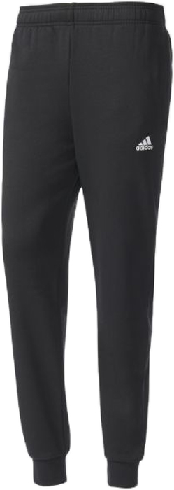 Брюки спортивные мужские adidas Ess T PNT, цвет: черный. BK7433. Размер L (52/54)BK7433 Брюки спортивные мужские adidas Ess T PNT, цвет: черный. BK7433. Размер L (52/54)BK7433Брюки спортивные мужские Adidas Essentials выполнены из хлопка и полиэстера. Чувствуйте себя, комфортно отдыхая после тяжелой тренировки или насыщенного дня в этих спортивных брюках, дарящих комфорт и уют своему обладателю. Зауженный к низу крой имеет манжеты, выполненные из ткани в рубчик плотно прилегающие к телу. Фиксируются на талии за счёт эластичного пояса, обеспечивая оптимальную посадку. Два вшитых кармана для рук. Эмблема бренда слева на бедре.