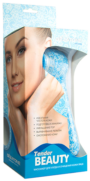 Gezatone Щетка для чистки и ухода за кожей лица Tender Beauty AMG106SA