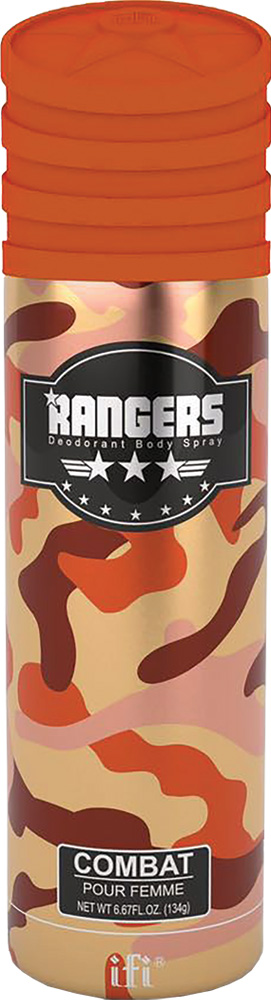 Rangers Дезодорант Combat W Deo Spr, 200 мл