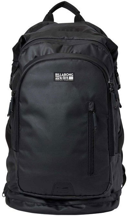 Рюкзак Billabong Surftrek Pack, цвет: черный, 35 лF5BP10 Рюкзак Billabong Surftrek Pack, цвет: черный, 35 лF5BP10Инновационный и функциональный рюкзак, который разработан специально для серфинга. Прилагается дополнительная сумка для аксессуаров: воска и плавников. Есть специальный отсек для ноутбука. Вместимость рюкзака 35 литров, вы можете упаковать в него большое полотенце, гидрокостюм, фотоаппарат, сменную одежду и куртку.