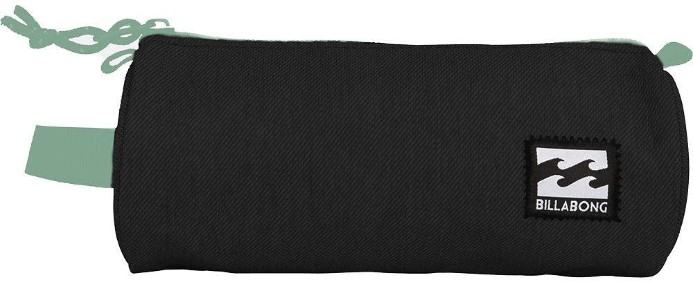Пенал Billabong Barrel Pencil Case, цвет: черный, белый. F5PE01F5PE01 Пенал Billabong Barrel Pencil Case, цвет: черный, белый. F5PE01F5PE01Небольшая вместительная сумка, готовая стать как пеналом для карандашей, так и функциональной дамской косметичкой.