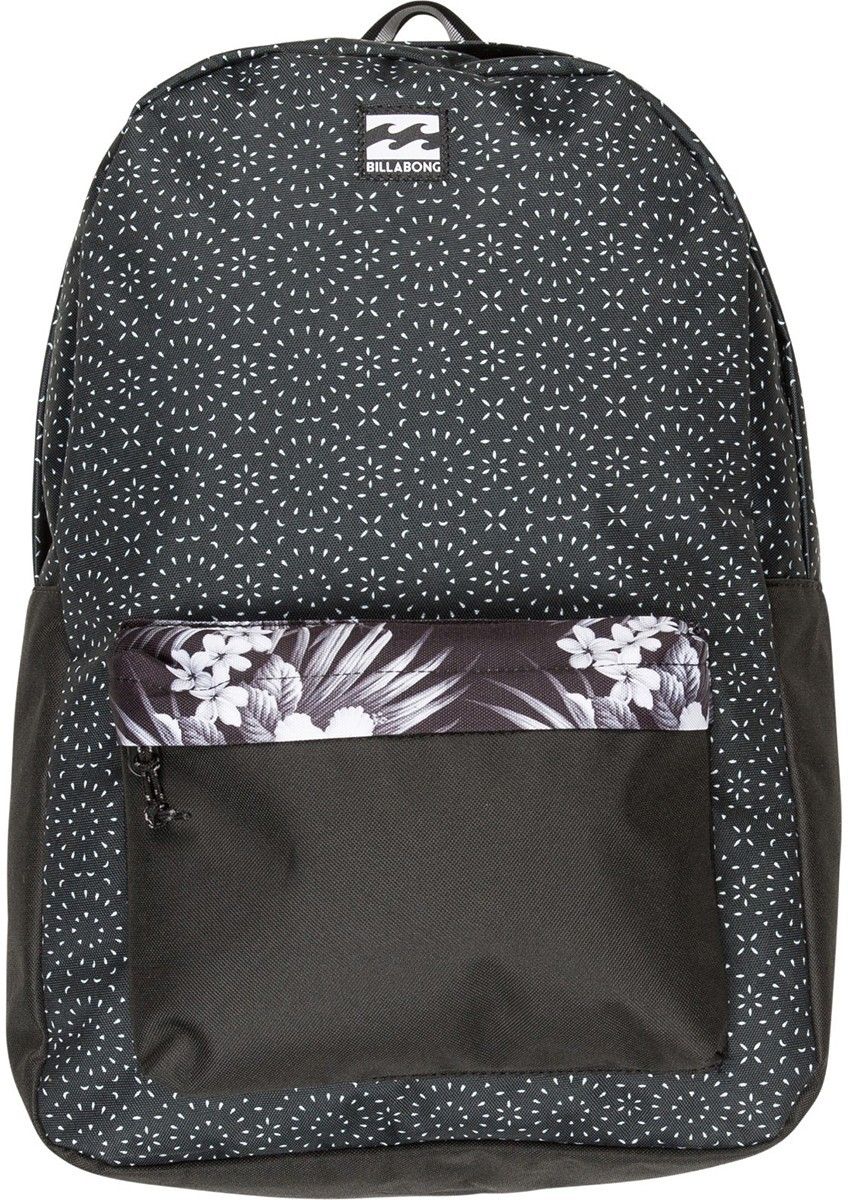 Рюкзак Billabong All Day Pack, цвет: черный, белый, серый, 20 лF5BP01 Рюкзак Billabong All Day Pack, цвет: черный, белый, серый, 20 лF5BP01Практичный рюкзак Billabong All Day Pack, который станет вашим верным спутником в городских прогулках. Его объем позволит вместить множество вещей, необходимых в течение дня, а внешний карман поможет держать самые нужные мелочи в быстром доступе. Высококачественный материал гарантирует долговечность и сохранение свежего внешнего вида, а оригинальные цветовые решения делают этот рюкзак еще и прекрасным дополнением вашего образа. Особенности: Вместительное основное отделение. Внешний карман на молнии. Регулируемые эргономичные лямки. Мягкая спинка. Удобная петля для переноски. Нашивка с фирменным логотипом Billabong.