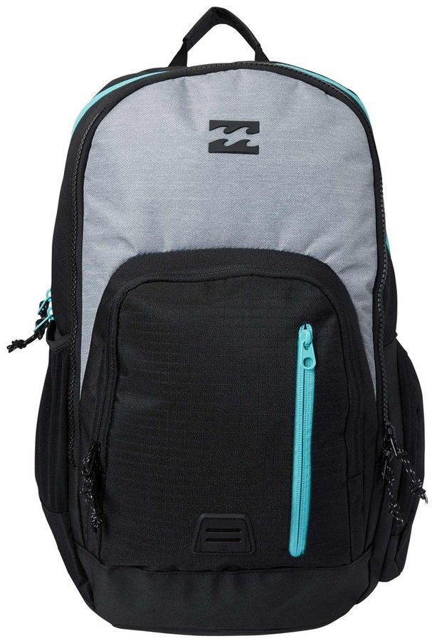 Рюкзак Billabong Command Pack, цвет: черный, серый, светло-голубой, 32 лF5BP04 Рюкзак Billabong Command Pack, цвет: черный, серый, светло-голубой, 32 лF5BP04Стильный и долговечный городской рюкзак Billabong Command Pack обладает большим функционалом, включает в себя просторное основное отделение, удобные карманы, мягкие плечевые лямки и плотная спинка. Особенности: Просторное основное отделение.Мягкое отделение для ноутбука.Карман органайзер.Боковые карманы на молнии.Регулируемые плечевые лямки.Плотная спинка.Неопреновая ручка для переноски.