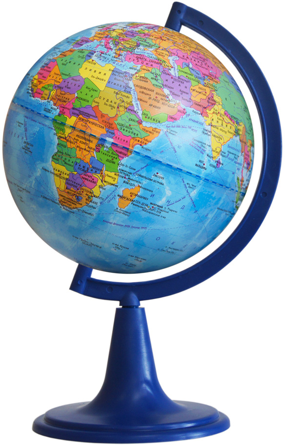 Глобусный мир Глобус с политической картой мира диаметр 15 см 10020