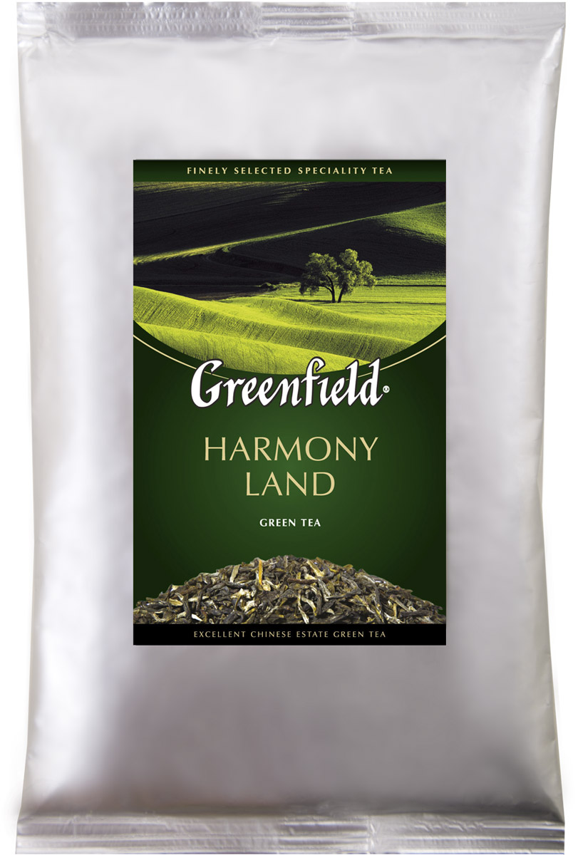 Greenfield Harmony Land зеленый листовой чай, 250 г0978-15 Greenfield Harmony Land зеленый листовой чай, 250 г0978-15Выращенный в китайской провинции Хунань, где постижение души чая почитается искусством, Greenfield Harmony Land таит легкий акварельный вкус, воздушный цветочный аромат и настой цвета светлого нефрита - все то, что заставляло поэтов династии Тан восхищаться неуловимой прелестью этого напитка.