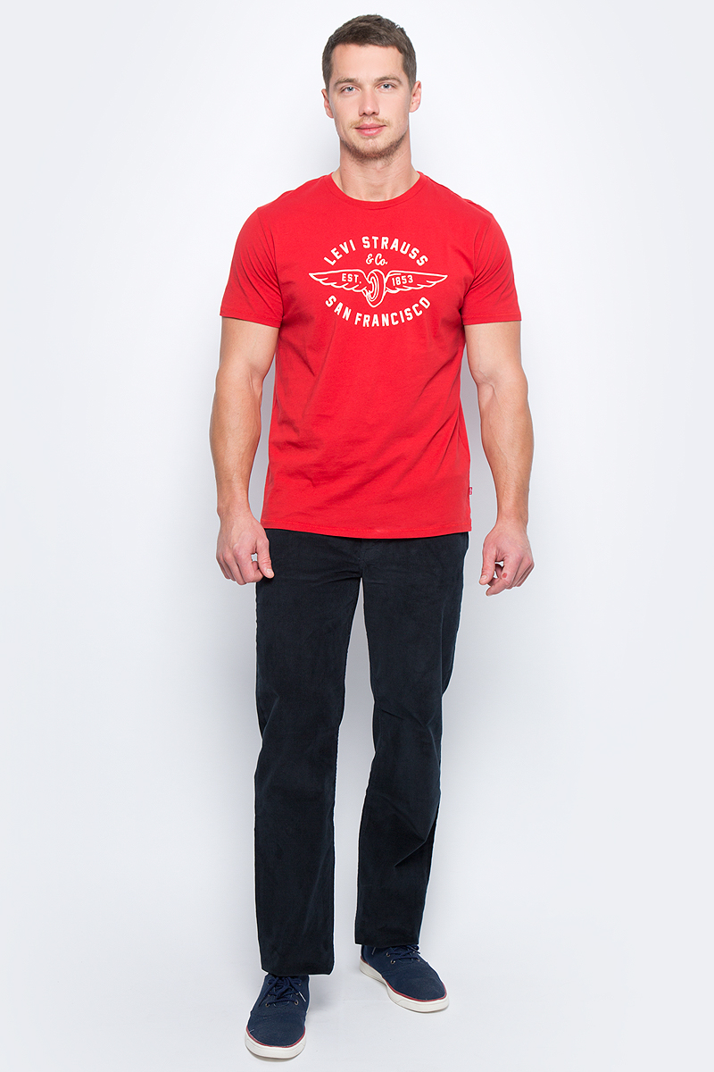Джинсы мужские Levis® 514, цвет: темно-синий. 0051409090. Размер 33-32 (50-32)0051409090 Джинсы мужские Levis® 514, цвет: темно-синий. 0051409090. Размер 33-32 (50-32)0051409090Джинсы от Levis® с заниженной посадкой на талии отличаются стандартным кроем в бедрах и прямыми штанинами. Идеально подходят для обладателей спортивной и средней комплекции. Джинсы выполнены из вельвета. Имеют классический пятикарманный крой. Отличный вариант для осенней погоды.