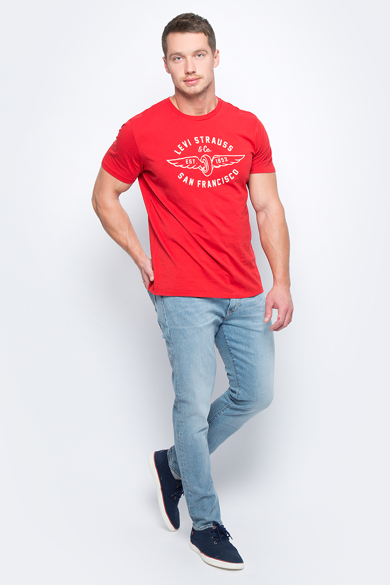 Джинсы мужские Levis® 512, цвет: голубой. 2883300400. Размер 32-32 (48/50-32)2883300400 Джинсы мужские Levis® 512, цвет: голубой. 2883300400. Размер 32-32 (48/50-32)2883300400Прогрессивные зауженные джинсы Levis® выполнены из плотной ткани деним весом 12,3 унций. Ткань с добавлением эластана для лучше посадки. Имеют классический пятикарманный крой.