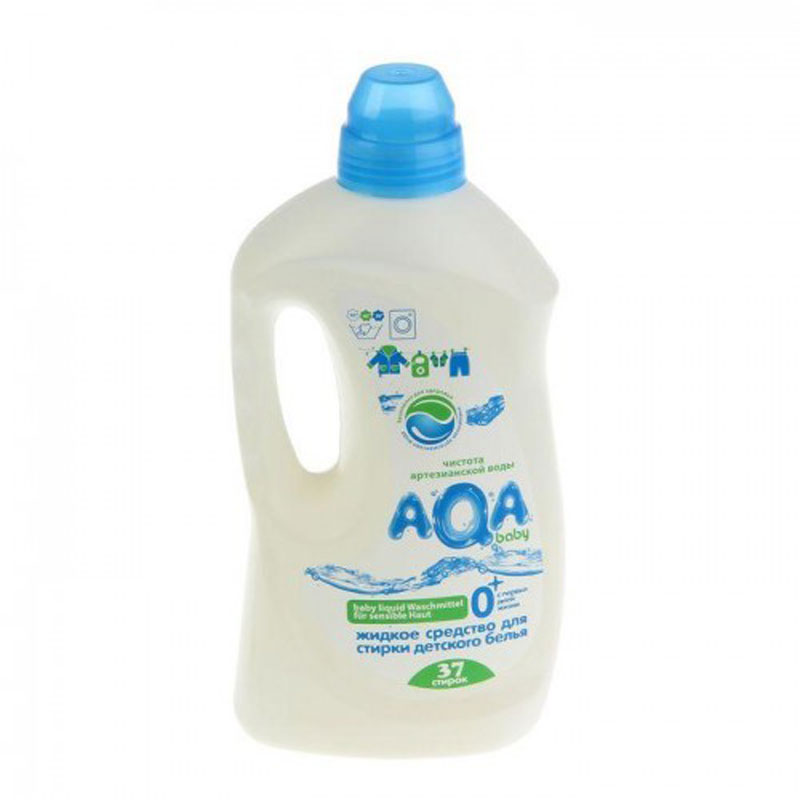 Жидкое средство "AQA baby" разработано специально для детского белья - с первых дней  жизни. Содержит энзимы - высокоэффективные натуральные компоненты, усиливающие  отстирывающую способность  средства и удаляющие как заметные, так и невидимые   загрязнения.  Не содержат фосфатов, хлора, "плохих" консервантов и  красителей и других химических  агрессивных  компонентов.  Сбалансированный рН продукта - не снижает отстирывающую способность, но и не  портит кожу рук. Быстро и без остатков вымывается в процессе полоскания.  Для всех типов стиральных машин и ручной стирки при от 30°С до 90°С.    Характеристики:  Состав: вода, Объем: 1500 мл.   Товар сертифицирован.   Уважаемые клиенты! Обращаем ваше внимание на возможные изменения в дизайне упаковки. Качественные  характеристики товара остаются неизменными. Поставка осуществляется в зависимости от  наличия на складе.