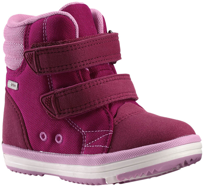 Ботинки детские Reima Patter, цвет: розовый. 5693443920. Размер 35