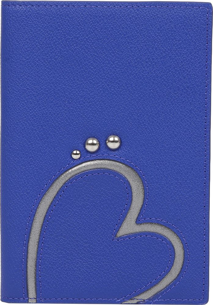 Обложка для документов женская Leo Ventoni, цвет: синий. L331010-Blue