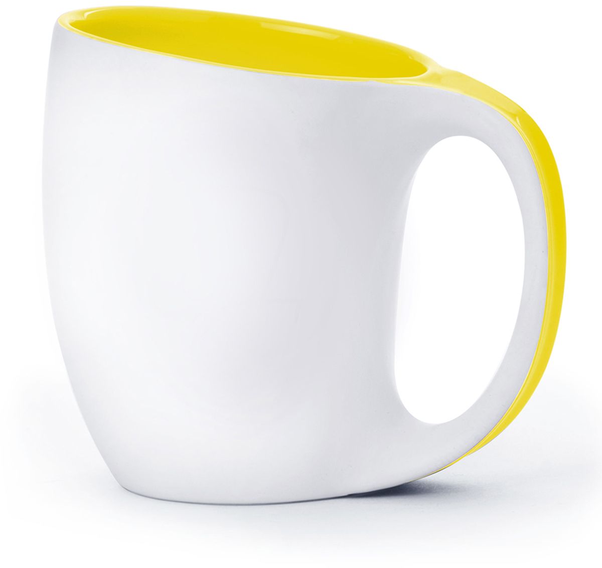 Кружка Asobu The porcelain saphire, цвет: желтый, 400 млMUG 330 yellow Кружка Asobu The porcelain saphire, цвет: желтый, 400 млMUG 330 yellowAsobu – бренд посуды для питья, выделяющийся творческим, оригинальным дизайном и инновационными решениями.Asobu разработан Ad-N-Art в Канаде и в переводе с японского означает «весело и с удовольствием». И действительно, только взгляните на каталог представленных коллекций и вы поймете, что Asobu - посуда, которая вдохновляет!Кроме яркого и позитивного дизайна, Asobu отличается и качеством материалов из которых изготовлена продукция – это всегда чрезвычайно ударопрочный пластик и 100% BPA Free.За последние 5 лет, благодаря своему дизайну и функциональности, Asobu завоевали популярность не только в Канаде и США, но и во всем мире!Теперь Ваша повседневная кружка – это настоящее произведение искусства! Ведь Asobu не делает скучных и бесполезных вещей!Представляем Вашему вниманию пять эстетически совершенных кружек. Шелковистая белая матовая поверхность и пять вариантов ярких глянцевых цветов внутренних покрытий в сочетании с идеальной формой.Asobu The porcelaine saphire изготовлен из высококачественного фарфора. Можно мыть в посудомоечной машине.