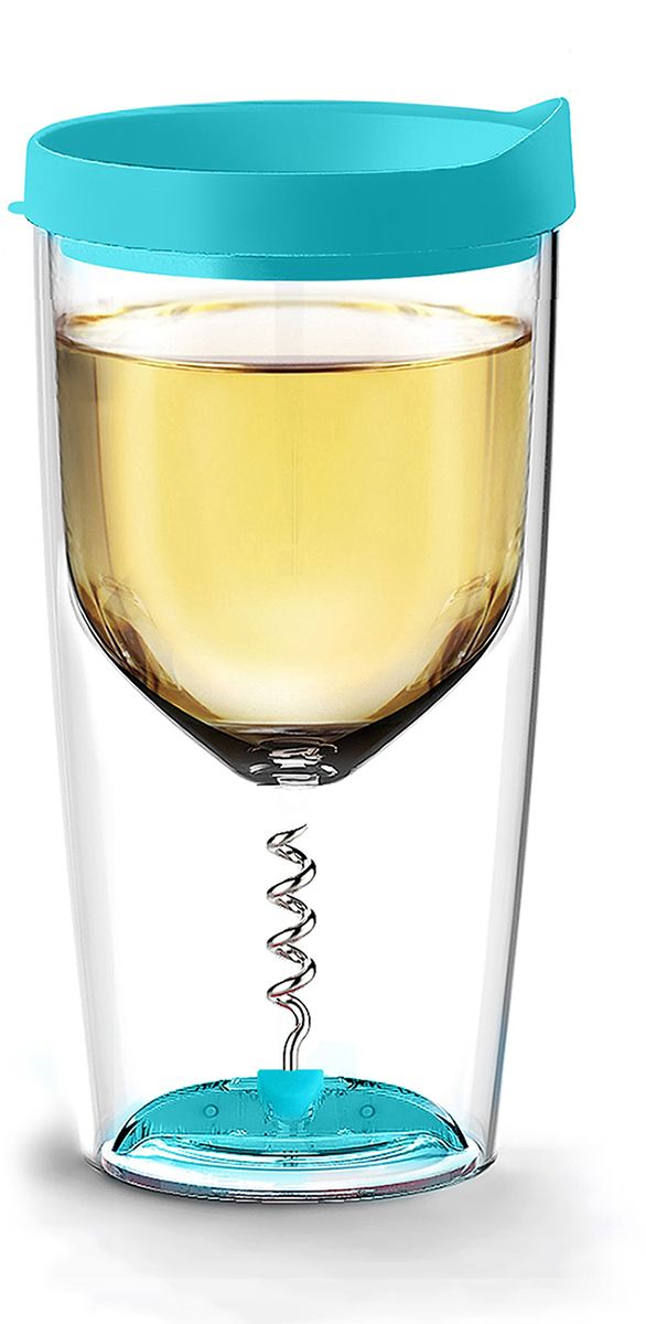 Стакан Asobu Vino opener, цвет: голубой, 350 млVOC1 blue Стакан Asobu Vino opener, цвет: голубой, 350 млVOC1 blueAsobu – бренд посуды для питья, выделяющийся творческим, оригинальным дизайном и инновационными решениями.Asobu разработан Ad-N-Art в Канаде и в переводе с японского означает «весело и с удовольствием». И действительно, только взгляните на каталог представленных коллекций и вы поймете, что Asobu - посуда, которая вдохновляет!Кроме яркого и позитивного дизайна, Asobu отличается и качеством материалов из которых изготовлена продукция – это всегда чрезвычайно ударопрочный пластик и 100% BPA Free.За последние 5 лет, благодаря своему дизайну и функциональности, Asobu завоевали популярность не только в Канаде и США, но и во всем мире!Хотите показать своим друзьям, как выглядит настоящий бокал для вечеринок? Asobu Vino opener ошеломляет своей изобретательностью!Отдыхаете Вы на пляже или пикнике, а может вечеринка у вас дома - Vino opener идеален для любого случая. Все потому, что это универсальный стакан-бокал с двойными акриловыми стенками, штопором и плотной силиконовой крышкой.