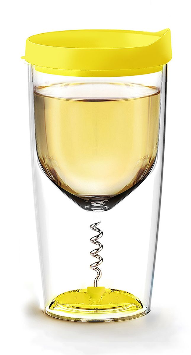 Стакан Asobu Vino opener, цвет: желтый, 350 млVOC1 yellow Стакан Asobu Vino opener, цвет: желтый, 350 млVOC1 yellowAsobu – бренд посуды для питья, выделяющийся творческим, оригинальным дизайном и инновационными решениями.Asobu разработан Ad-N-Art в Канаде и в переводе с японского означает «весело и с удовольствием». И действительно, только взгляните на каталог представленных коллекций и вы поймете, что Asobu - посуда, которая вдохновляет!Кроме яркого и позитивного дизайна, Asobu отличается и качеством материалов из которых изготовлена продукция – это всегда чрезвычайно ударопрочный пластик и 100% BPA Free.За последние 5 лет, благодаря своему дизайну и функциональности, Asobu завоевали популярность не только в Канаде и США, но и во всем мире!Хотите показать своим друзьям, как выглядит настоящий бокал для вечеринок? Asobu Vino opener ошеломляет своей изобретательностью!Отдыхаете Вы на пляже или пикнике, а может вечеринка у вас дома - Vino opener идеален для любого случая. Все потому, что это универсальный стакан-бокал с двойными акриловыми стенками, штопором и плотной силиконовой крышкой.