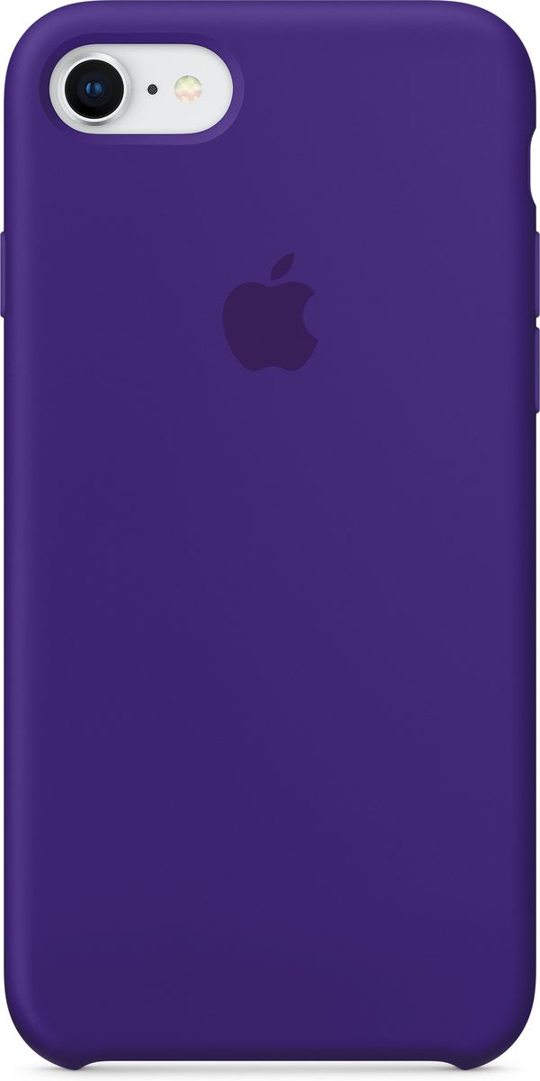 Apple Silicone Case чехол для iPhone 7/8, Ultra VioletMQGR2ZM/A Apple Silicone Case чехол для iPhone 7/8, Ultra VioletMQGR2ZM/AСиликоновый чехол от Apple - отличное дополнение к вашему iPhone. Он плотно прилегает к кнопкам громкости и режима сна и точно повторяет контуры телефона, сохраняя его тонкий профиль. Мягкая подкладка из микрофибры защищает корпус iPhone. А внешняя силиконовая поверхность приятна на ощупь.
