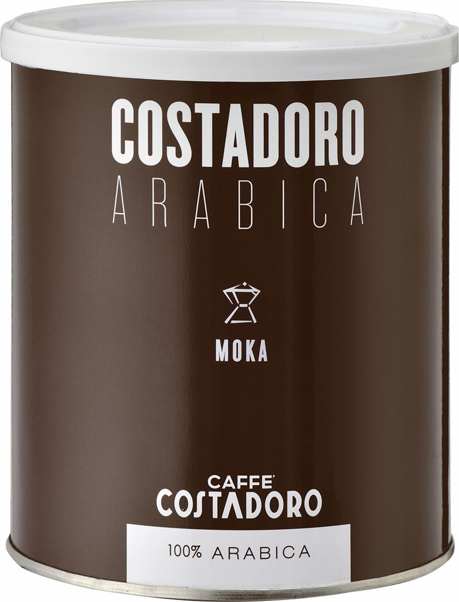 Costadoro Arabica Moka кофе молотый, 250 г8012470000222 Costadoro Arabica Moka кофе молотый, 250 г8012470000222Кофе Костадоро Арабика Мока - кофе молотый производится из лучших сортов арабики, сохраняющих все богатство вкуса и аромата настоящего кофе.