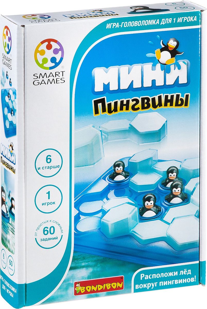 Bondibon Настольная игра Мини-Пингвины