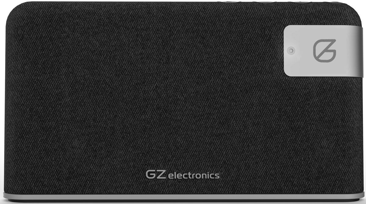 GZ Electronics LoftSound GZ-55, Black портативная акустическая системаGZ-55(BK) GZ Electronics LoftSound GZ-55, Black портативная акустическая системаGZ-55(BK)Портативная беспроводная акустическая система в стиле Loft, Bluetooth 4.0, мощность 2*5 Вт (суммарно 10 Вт), чувствительность 600±50 мВ, диапазон частот 60Гц - 18 КГц, соотношение сигнал/шум 85 дБ, разделение каналов 65 дБ, порт USB/AUX, спикерфон, входное напряжения 5 B DC и ток 1-2 А, аккумулятор литиево-полимерный 7,4 В 900 мАч, время полной зарядки до 3 часов, время работы от аккумулятора до 10 часов, рабочая дистанция до 15 метров, в комплекте акустическая система, кабель Aux, кабель micro-USB, инструкция, гарантийный талон, материал металл, пластик и натуральная кожа, вес 203 гр, поставляется в двух цветах - черный (BK) и серый (GY)