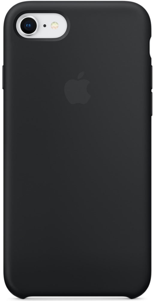 Apple Silicone Case чехол для iPhone 7/8, BlackMQGK2ZM/A Apple Silicone Case чехол для iPhone 7/8, BlackMQGK2ZM/AСиликоновый чехол от Apple - отличное дополнение к вашему iPhone. Он плотно прилегает к кнопкам громкости и режима сна и точно повторяет контуры телефона, сохраняя его тонкий профиль. Мягкая подкладка из микрофибры защищает корпус iPhone. А внешняя силиконовая поверхность приятна на ощупь.