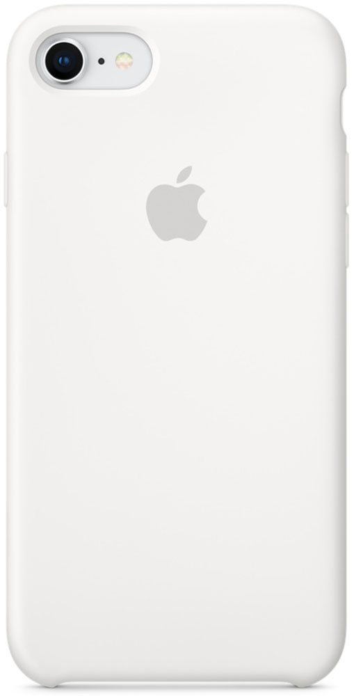 Apple Silicone Case чехол для iPhone 7/8, WhiteMQGL2ZM/A Apple Silicone Case чехол для iPhone 7/8, WhiteMQGL2ZM/AСиликоновый чехол от Apple - отличное дополнение к вашему iPhone. Он плотно прилегает к кнопкам громкости и режима сна и точно повторяет контуры телефона, сохраняя его тонкий профиль. Мягкая подкладка из микрофибры защищает корпус iPhone. А внешняя силиконовая поверхность приятна на ощупь.