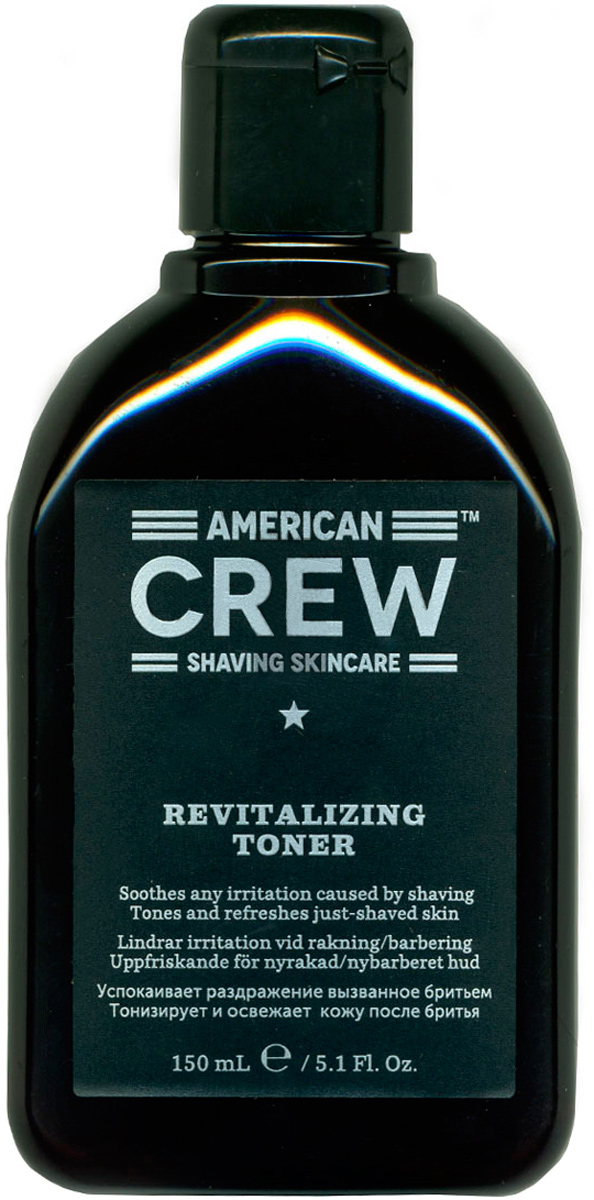 American Crew Revitalizing Toner Успокаивающий лосьон после бритья, 150 мл7202078000 American Crew Revitalizing Toner Успокаивающий лосьон после бритья, 150 мл7202078000Успокаивающий лосьон после бритья American Crew Post Shave Cooling Lotion успокаивает кожу после бритья и быстро снимает раздражение. Входящие в состав лосьона экстракты тыквенного семени увлажняют кожу и способствуют ее обновлению. Масло чайного дерева успокаивает кожу и помогает предотвратить раздражение. Экстракты крапивы, окопника и бузины черной оказывают заживляющее действие на раны и порезы.