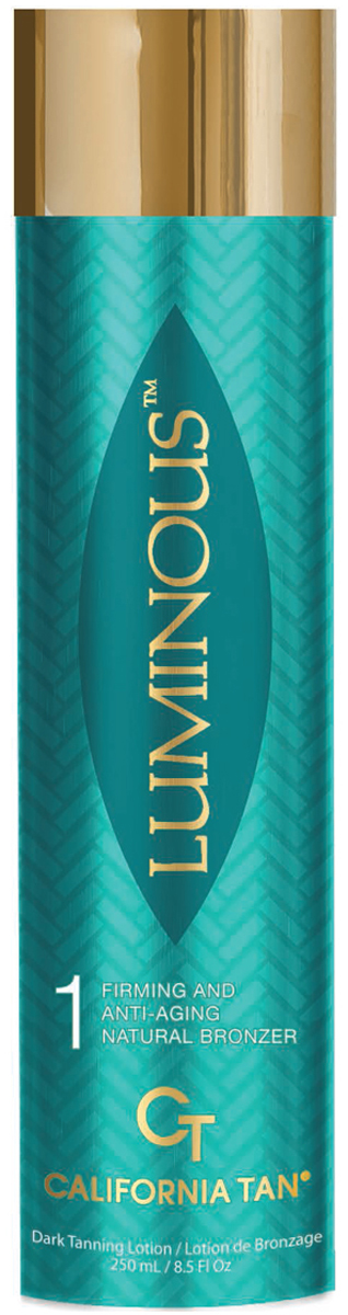 California Tan Крем для загара в солярии Luminouse Bronzer Step 2, 250 млCT0171 California Tan Крем для загара в солярии Luminouse Bronzer Step 2, 250 млCT0171Лосьон для загара в солярии с бронзаторами для загорелой кожи Шаг 2.Активные компоненты:Аромат: ИрисOmniBronze ™: Стимулирует, улучшает и продлевает темный загар, одновременно защищая кожу от окислительного поврежденияКофеин: Обеспечивает энергию и подтягивает кожу, чтобы увеличить ее прочность, эластичность и текстуруCamelina: anti-agingовый компонент, увлажняет и повышает эластичность кожиКора белой березы: антиоксидант, который помогает нейтрализовать свободные радикалы и предотвращают появление морщинCuO2® & TRF ™: способствует появлению темного шоколадного оттенка загараОписание:Благодаря активным компонентам данный продукт великолепно ухаживает за вашей кожей, борется со старением и способствует получению темного шоколадного оттенка загара.