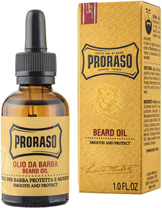 PRORASO Масло для бороды Wood and Spice 30 мл proraso wood and spice cream крем для бритья 275 мл