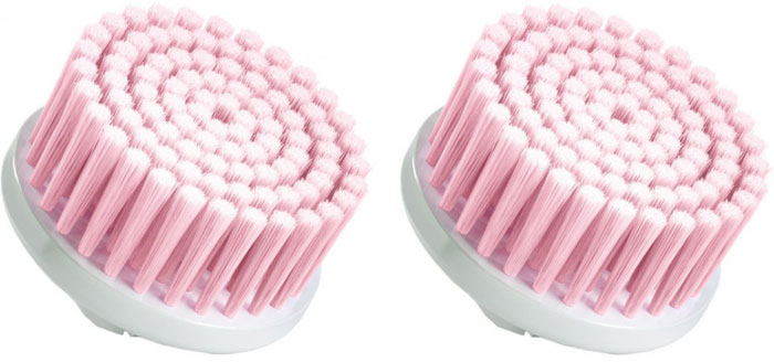 Braun Face SE80s, White Pink сменная насадка щеточка для чувствительной кожи (2 шт.)81497549 Braun Face SE80s, White Pink сменная насадка щеточка для чувствительной кожи (2 шт.)81497549Braun Face SE80s - комплект сменных насадок для чистки лица с особо чувствительной нежной кожей. Дарит вашему лицу потрясающую чистоту и восстанавливает сияние вашей кожи, удаляя макияж и любые загрязнения. Сотни микровибраций щеточки Braun Face очищают лицо в 6 раз эффективнее, чем при обычном умывании. Ваша кожа заслуживает наилучшего ухода. Заменяйте щеточку на новую каждые 3 месяца, чтобы добиться максимального результата.Braun Face (SE810, SE820, SE830, SE831)