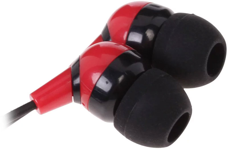 Black Fox BHE517, Black Red наушникиT017621 Black Fox BHE517, Black Red наушникиT017621Black Fox BHE517 - компактные наушники-вкладыши. Высокочувствительная 10-мм мембрана в сочетании с неодимовым магнитом обеспечивают превосходное качество звука. Мягкий TPE кабель не спутывается и не ломается.Силиконовые накладки двух цветов и трех размеров гарантируют идеальное прилегание и отличную шумоизоляцию. Идеально подходят для всех MP3, DVD, CD-плееров, iPod, iPhone, iPad и портативных игровых консолей.
