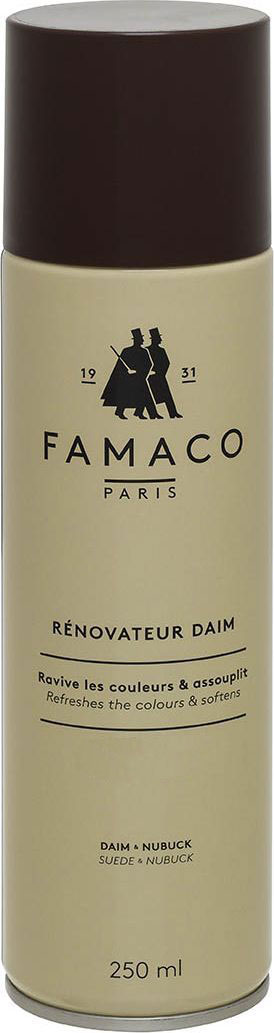 Восстановитель цвета Famaco для замши, цвет: черный, 250 мл