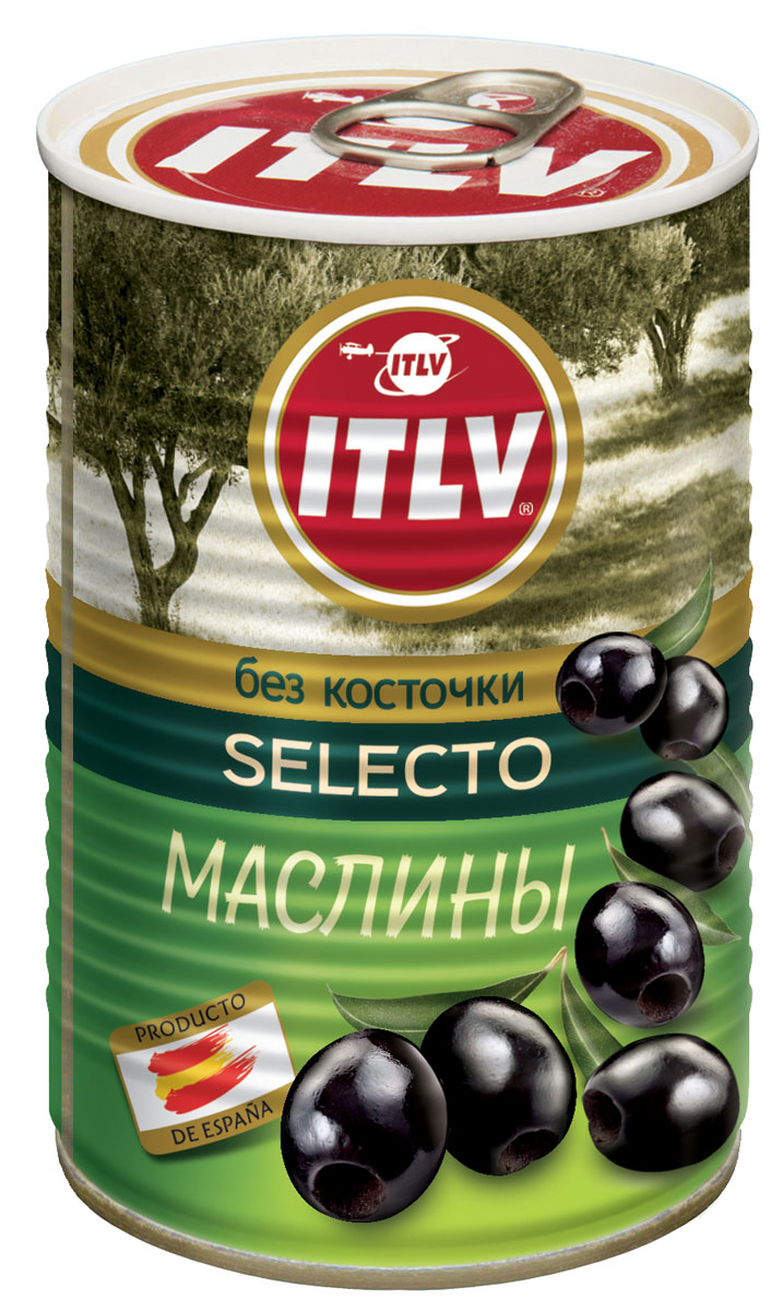 ITLV маслины без косточки Selecto, 425 мл8336083 ITLV маслины без косточки Selecto, 425 мл8336083Маслины Selecto специально отбираются во время сбора урожая. Используйте эти маслины для приготовления ваших любимых блюд - наполните их неповторимым вкусом Средиземноморья!